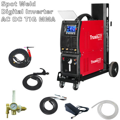 400V AC DC TIG Welding Machine Aluminum Welder Pules TIG MMA Welding