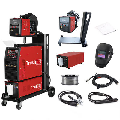 380v Multifunctional Mig Welders MIG Aluminum Double Pulse Pulse TIG DC MMA MIG Welding Machine
